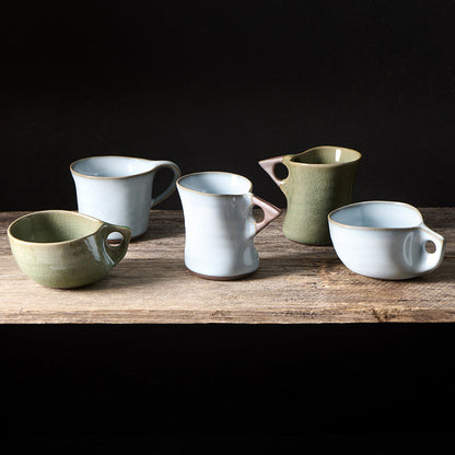 Cup 100ml Arc Ice Blue Glaze