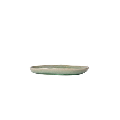 Saucer Arc Green Glaze