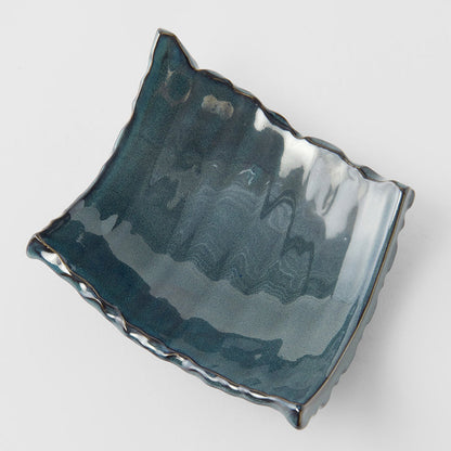 Sushi Plate Swept Side 26cm Neptune Glaze