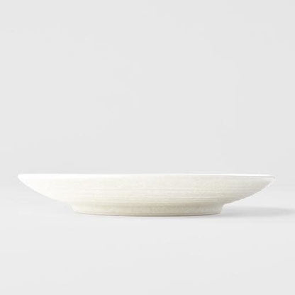 Side Plate 19.5cm White Star Glaze
