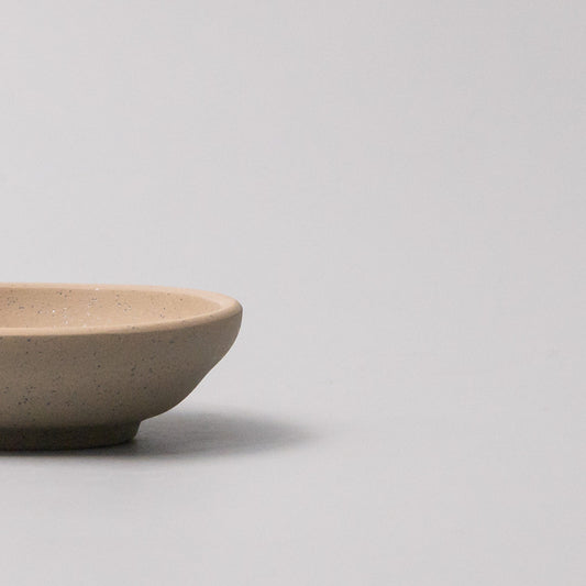 Sauce Dish 8cm Kozara Dry Latte Glaze