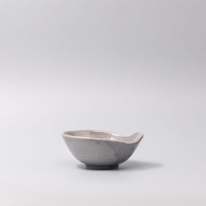 Bowl with Handle 13cm Amethyst Glaze