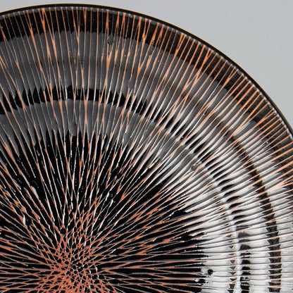 Serving Bowl 28.5cm Bronze Converging Glaze