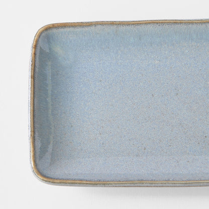 Sashimi Plate 29cm Steel Grey Glaze