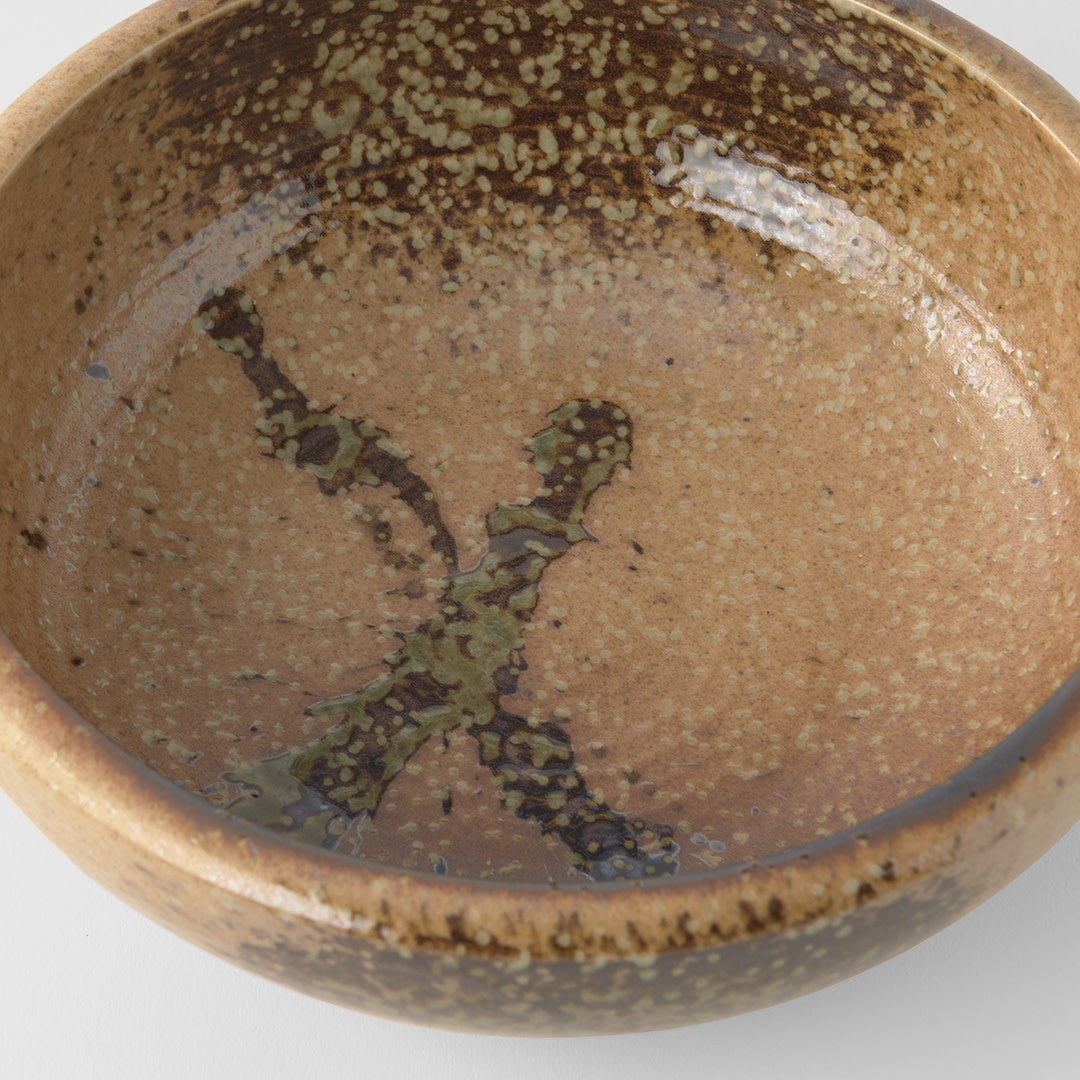 Bowl Thick Edge 24cm Wabi Sabi Glaze
