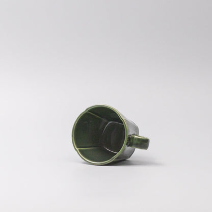 Mug 180ml Reeded Oribe Glaze