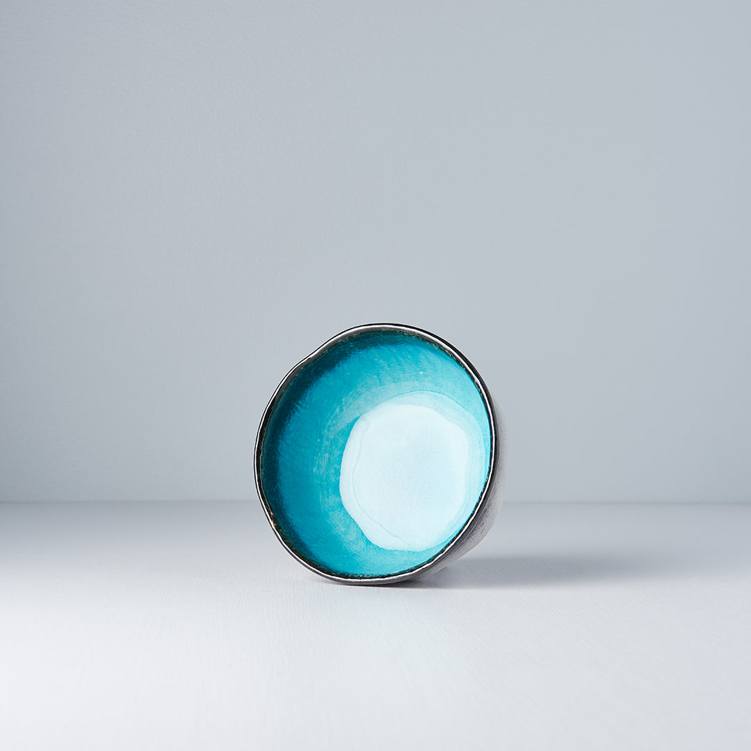 Bowl Organic 14.5cm Sky Blue Glaze