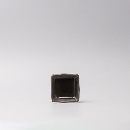 Sauce Dish 7cm Gloss Black Glaze