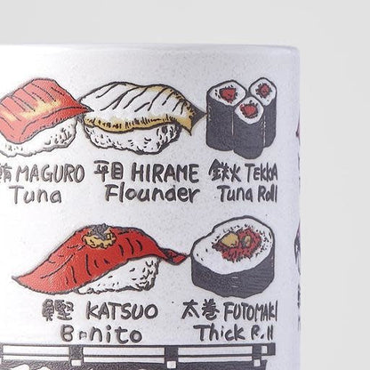 Sushi Mug 250ml Sushi Piece Design