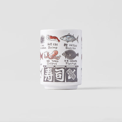 Sushi Mug 250ml Fish Design