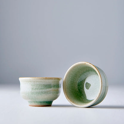 Sake Cup 35ml Celadon Glaze