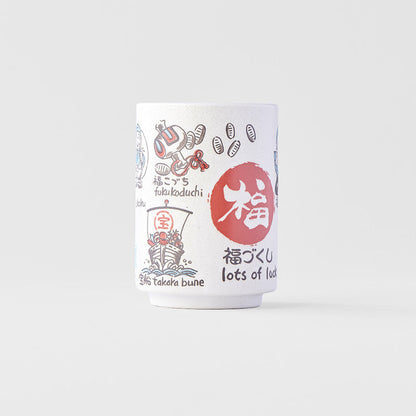 Sushi Mug 250ml Lucky Symbols Design