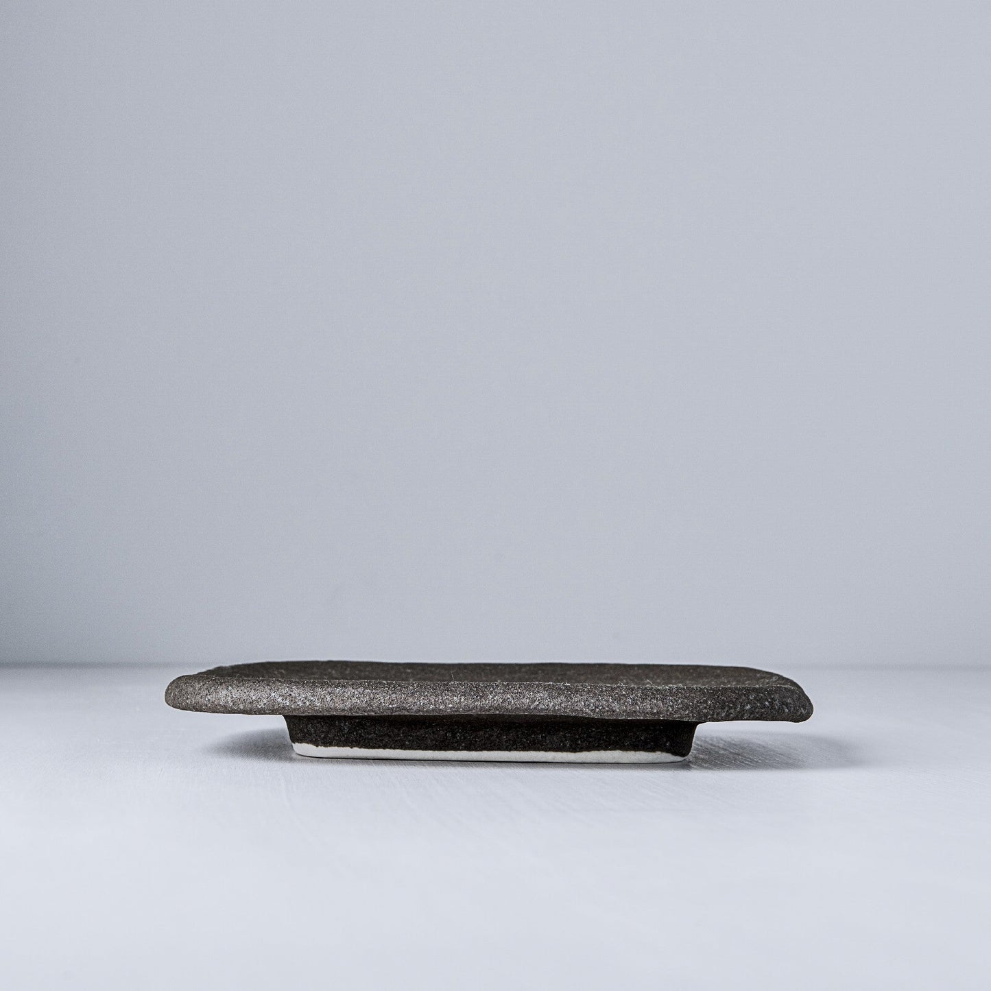 Plate Square 19cm Stone Slab Design