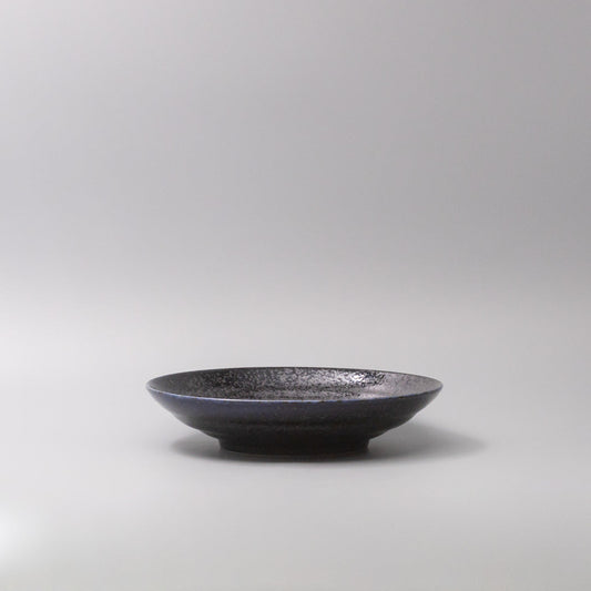 Pasta Bowl Flat Based 23cm Midnight Pearl Glaze