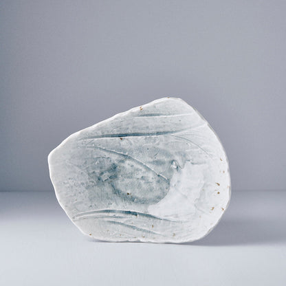 Bowl Rock 22cm Grey Glass Glaze