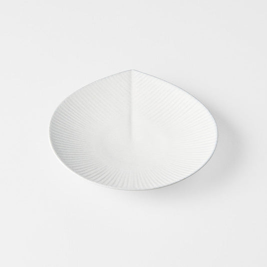 Plate 17.5cm Snow Leaf Glaze