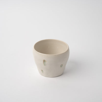 Cup 8cm 160ml Cream Silk Road Design