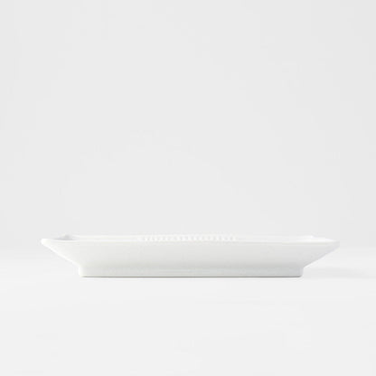 Sushi Plate 21cm Line White Design
