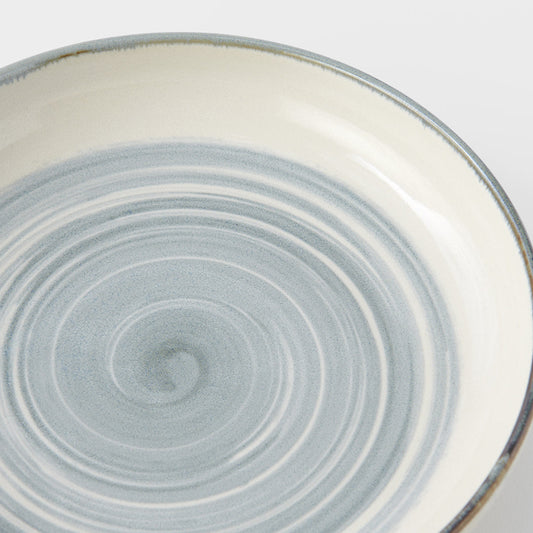 Plate High Rim 22cm Glacier Glaze