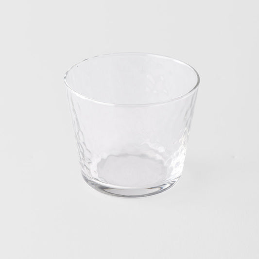 Glass Mini Tumbler Dimpled 220ml