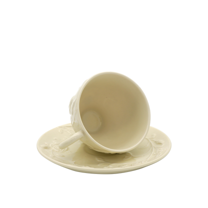 Faubourg Rose Embossed Cup and Saucer - 250ml