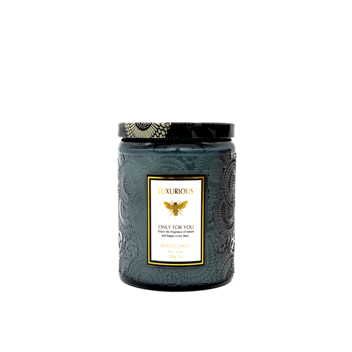 Faubourg Embossed Scented Candle misty forest