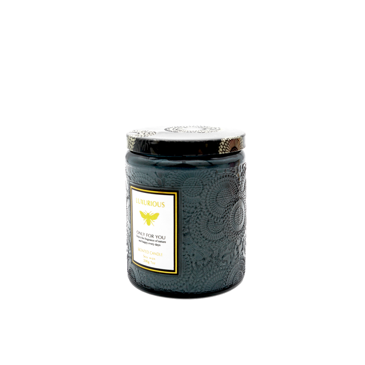 Faubourg Embossed Scented Candle misty forest