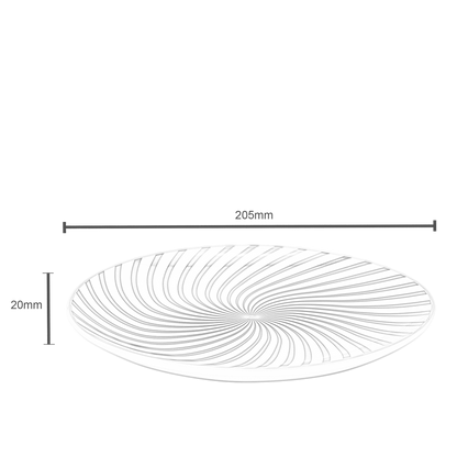 Maillon Swirl Flat Plate