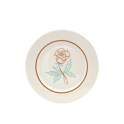 Florence Rose Flat Plate