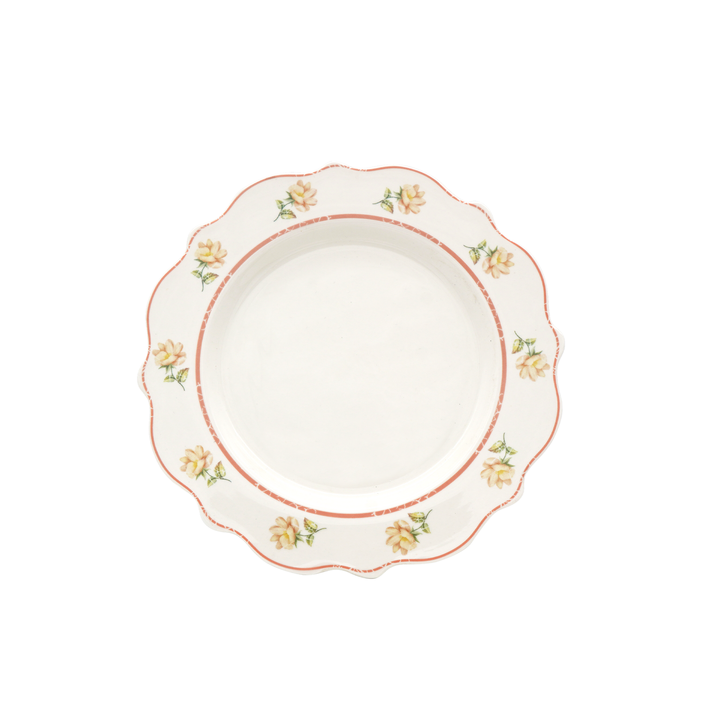 Bloom Rose Flat Plate