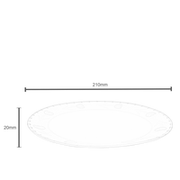 Bouquet Tupic Flat Plate Red