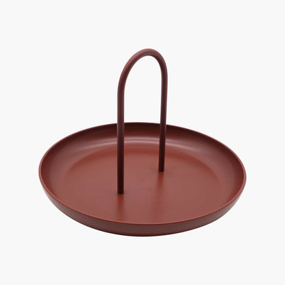 Parthenon Matte Burgundy Tray