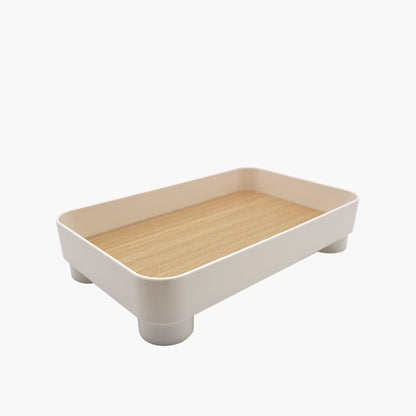 Parthenon White Square Tray