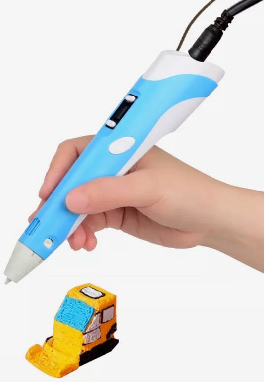 3D Printing Pen, Create own patterns with 3 x 3metre long colour filaments included Free Delivery