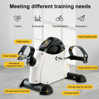 NNEOBA Mini Exercise Bike - Indoor Arm and Leg Trainer