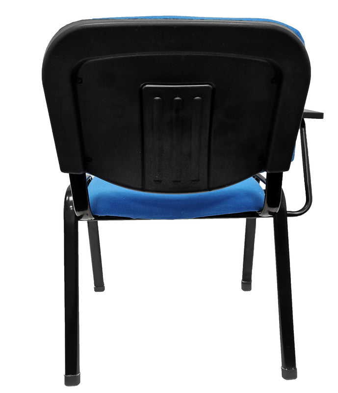 NNECN Lecture Chair with Table Top for Classroom Lecture Training Conference (Set of 6-Blue)