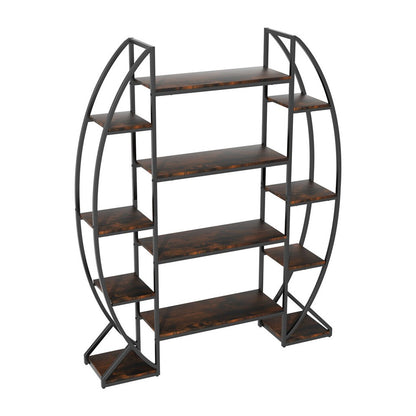 FIN 8Tier Jumbo Plant Stand Vase Shape Flower Bonsai Pot Display Rack Indoor Outdoor
