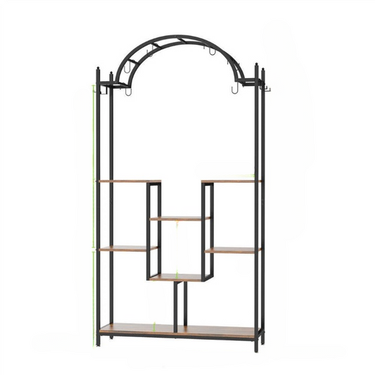 Multi-Layer Plant Stand Large Flower Bonsai Pots Display Rack For Garden Balcony