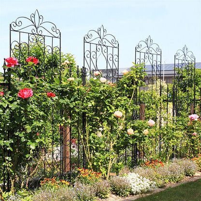 Large Metal Garden Trellis for Outdoor Yard & Patio