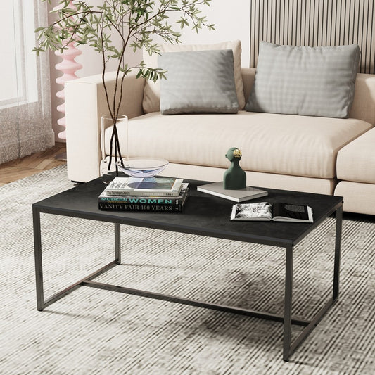 Elegant Heavy Duty Stone Coffee & Side Table