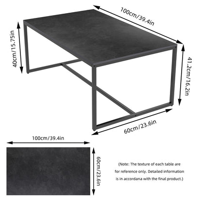 Elegant Heavy Duty Stone Coffee & Side Table