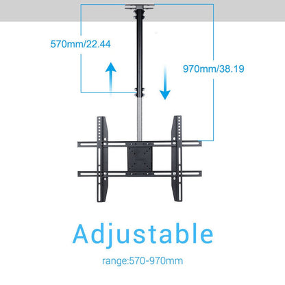 Ceiling Wall Mount TV Bracket 30- 65" with Tilt Feature & 180 Rotate For Samsung