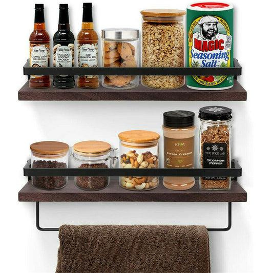 2-Tier Kitchen Spice Rack Storage Organizer Seasoning Bottle Stand Shelf Holder