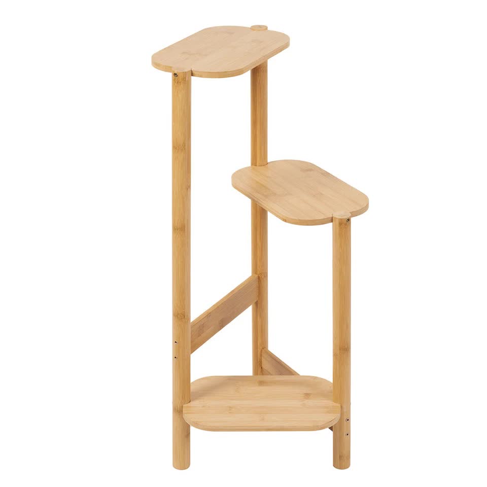 3-Tier Bamboo Plant Stand Bonsai Holder