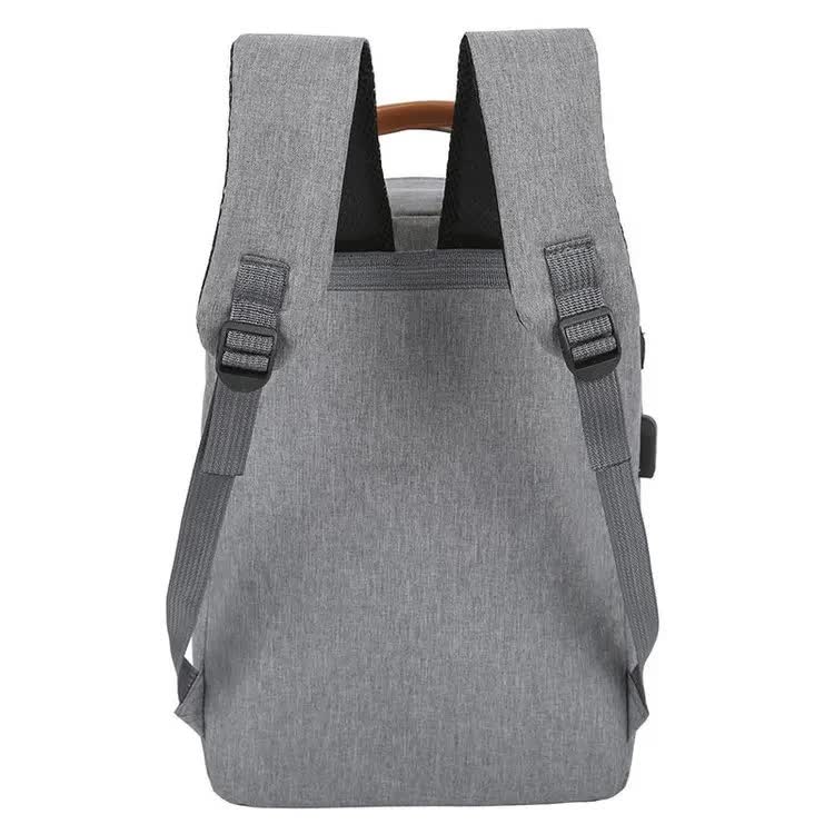 3-Piece  Gray Travel Backpack Set - Stylish Multi-Functional Backpack, Shoulder Bag & Pouch for Men & Women