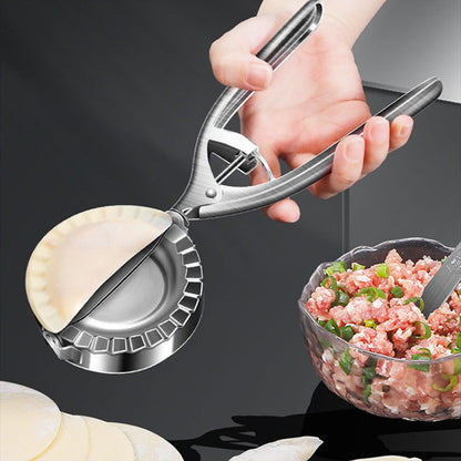 Stainless Steel Dumpling Maker with Handle - 304 Food-Grade Material