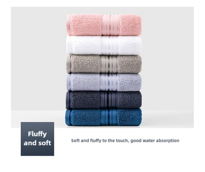 Pink Luxury Cotton Towel Set(Towel + Bath Towel) - Quick Dry, Extra Thick & Absorbent, Perfect for Bath & Beach