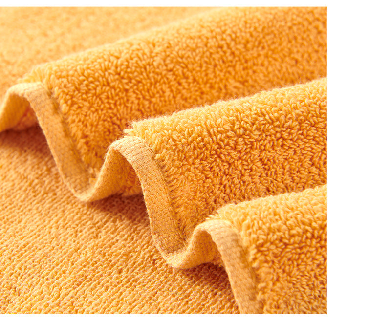 Brown Premium Thick Cotton Bath Towel for Adults - Soft and Absorbent Bathroom Towel