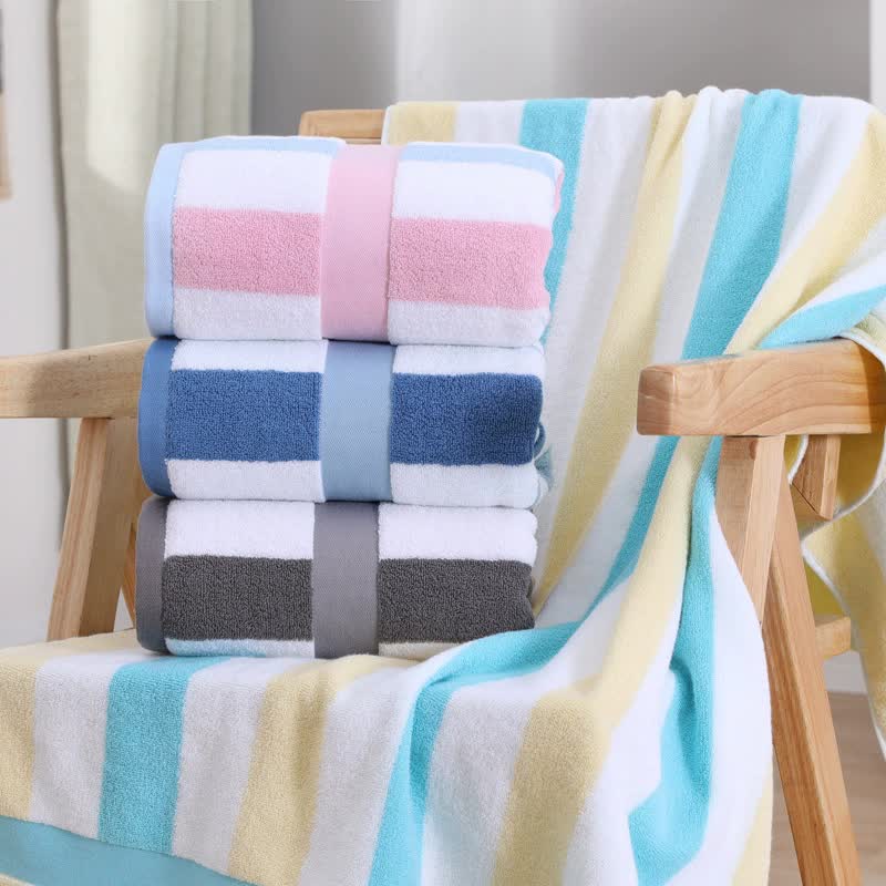 Emerald Ultra-Absorbent Long-Fiber Cotton Large Bath Towel- Perfect for Home, Hotel, and Beauty Salons 140cm*70cm