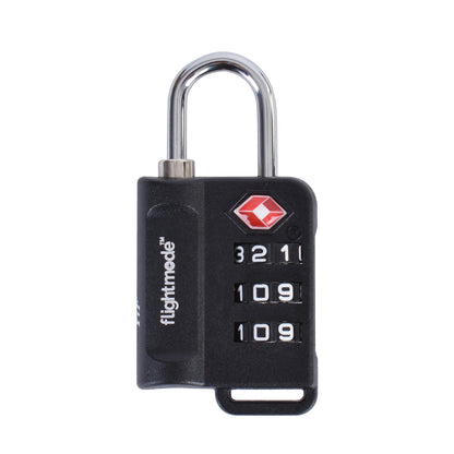 TSA Approved Travel 3 Dial Indicator Padlock